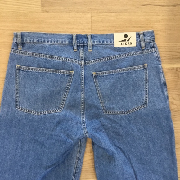 Taikan 90’s Fit denim - stone Wash Blue - Sz: 34 - Picture 5 of 7